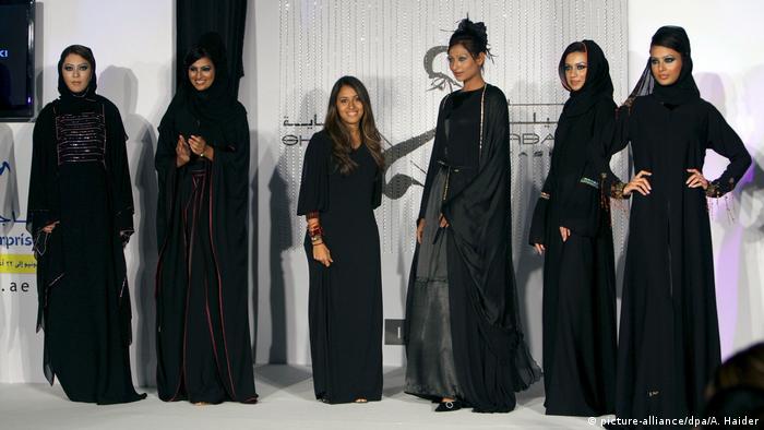 UAE Arabische Fashion-Show