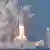 Старт ракеты Falcon Heavy