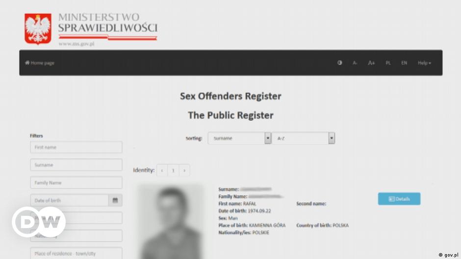 Database Of Sex Offenders – Dw – 07 02 2018