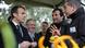 French President Emmanuel Macron (L) listens to scientists as he visits the National Institute for Agronomic Research of San-Giuliano near Bastia, on the French Mediterranean island of Corsica. French President Emmanuel Macron (L) listens to scientists as he visits the National Institute for Agronomic Research of San-Giuliano near Bastia, on the French Mediterranean island of Corsica.