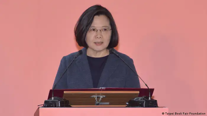 Taiwans Präsidentin Tsai Ing-wen (Taipei Book Fair Foundation)
