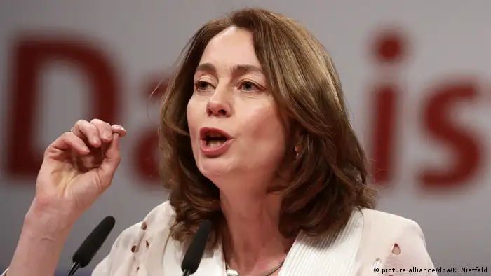 Bundesfamilienministerin Katarina Barley (picture alliance/dpa/K. Nietfeld)