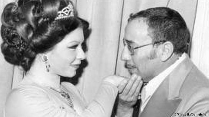 Ägyptische Schauspielerin Shwikar und Fouad El-Mohandes 1963 (Wikipedia/Gemeinfrei)