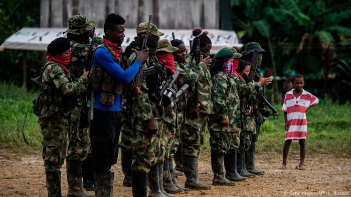 Kolumbien ELN-Kämpfer (Getty Images/AFP/L. Robayo)