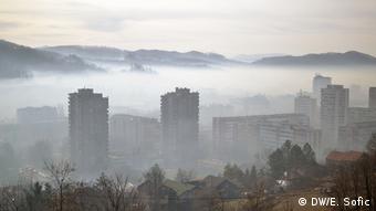Bosnien-Herzegowina Luftverschmutzung in Tuzla