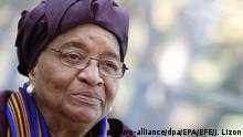 Nobelpreisträgerin Johnson-Sirleaf bekommt nochmal Fünf-Millionen-Preis