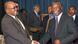 Jacob Zuma (à esq.) e Thabo Mbeki (à dir.) Jacob Zuma (à esq.) e Thabo Mbeki (à dir.)