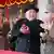 Nordkorea Kim Jong-Un auf Militärparade