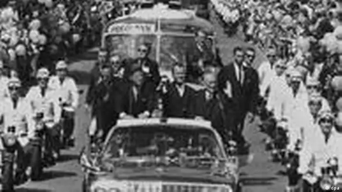 John F. Kennedy auf Staatsbesuch in Deutschland. (Foto: dpa)