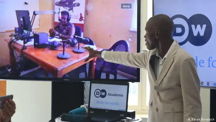 Die DW Akademie fördert in Namibia gezielt Bürgermedien im ländlichen Raum. 