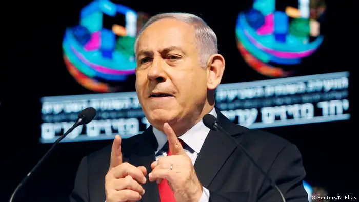 Israel Rede Benjamin Netanjahu in Tel Aviv