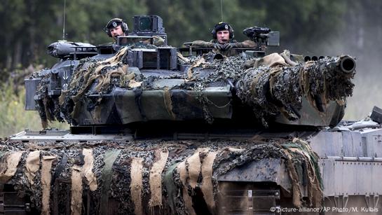 German army forms sixth tank battalion – DW – 12/06/2018