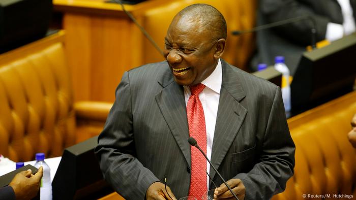 Südafrika - neuer Präsident Cyril Ramaphosa - Vereidigung