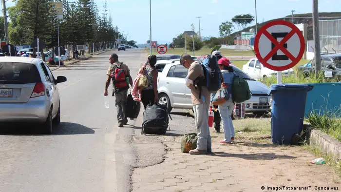 Boa Vista Migranten aus Venezuela (Imago/Fotoarena/F. Goncalves)