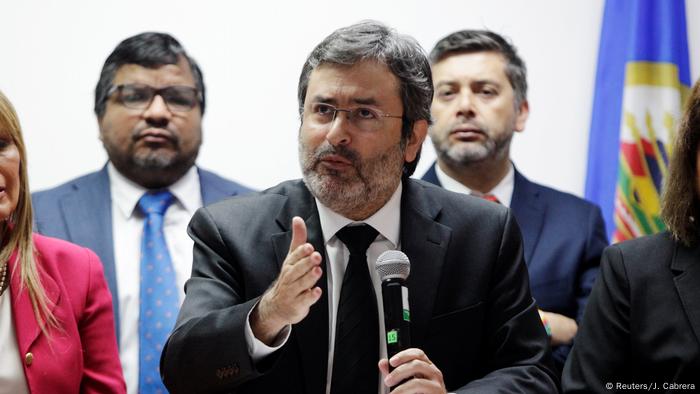 Juan Jiménez, vocero de la MACCIH (archivo)