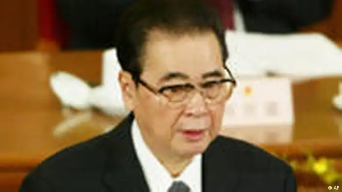 Ehemaliger chinesischer Premierminister Li Peng