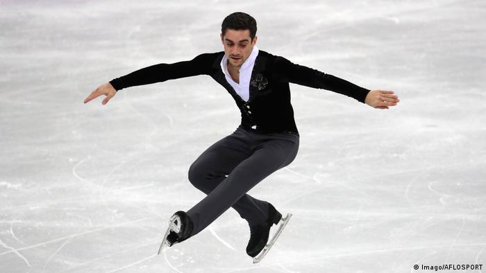 Pyeongchang 2018 Olympische Winterspiele - Eiskunstlauf - Javier Fernandez aus Spanien (Imago/AFLOSPORT)