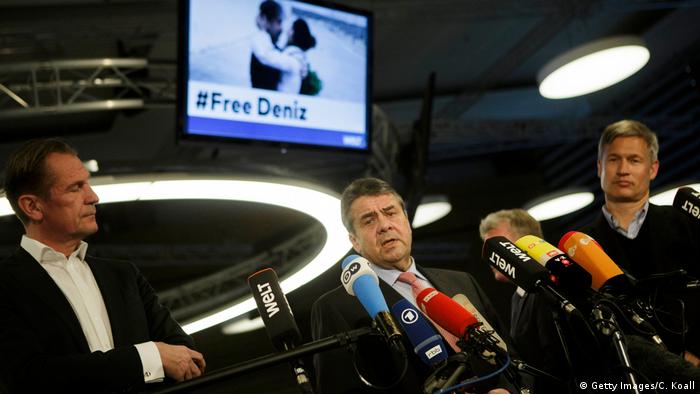Deutschland PK Außenminister Sigmar Gabriel zur Freilassung von Deniz Yücel