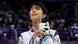 Yuzuru Hanyu celebrates Yuzuru Hanyu celebrates