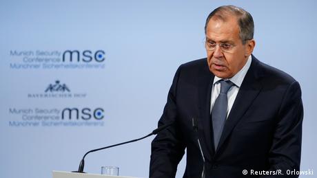 München MSC 2018 | russischer Außenminister Sergei Lawrow (Reuters/R. Orlowski)