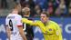 Fußball Bundesliga HSA vs Leverkusen Torwart Christian Mathenia sauer Fußball Bundesliga HSA vs Leverkusen Torwart Christian Mathenia sauer