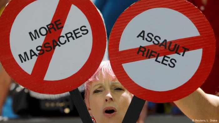 USA Anti-Waffen-Demonstration in Fort Lauderdale (Reuters/J. Drake)