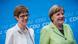 Angela Merkel y Annegret Kramp-Karrenbauer. Angela Merkel y Annegret Kramp-Karrenbauer.