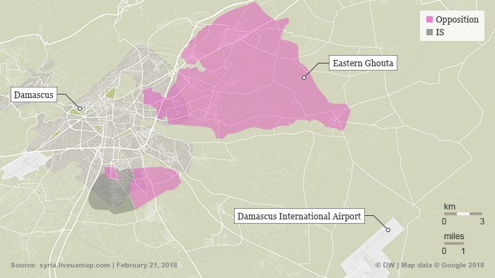 Crisis in Syria′s eastern Ghouta has ′intensified dramatically