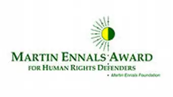 Logo Martin Ennals Preis