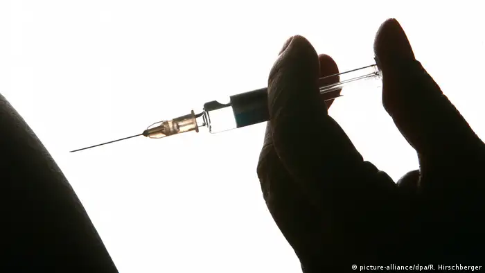 Deutschland Grippewelle Symbolbild Impfung