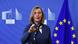 European Union's foreign policy chief Federica Mogherini talks to the media European Union's foreign policy chief Federica Mogherini talks to the media