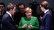 Chancellor Angela Merkel with Luxembourg PM Xavier Bettle and Austrian Chancellor Sebastian Kurz Chancellor Angela Merkel with Luxembourg PM Xavier Bettle and Austrian Chancellor Sebastian Kurz