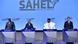 African Union Commission Chairperson Mahamat, EU foreign policy chief Mogherini, Niger's President Issoufou and UN' Under-Sec.-Gen. Lacroix hold a joint news conference after an international High-Level Conference on Sahel in Brussels (REUTERS) African Union Commission Chairperson Mahamat, EU foreign policy chief Mogherini, Niger's President Issoufou and UN' Under-Sec.-Gen. Lacroix hold a joint news conference after an international High-Level Conference on Sahel in Brussels (REUTERS)