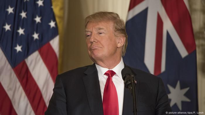 USA PK Präsident Donald Trump und Malcom Trunbull (picture-alliance/dpa/P. Lynch)