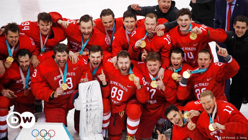 Winter Olympics Russia Beat Germany 4 3 To Win Gold Medal In Men S Ice Hockey Sports German Football And Major International Sports News Dw 25 02 2018