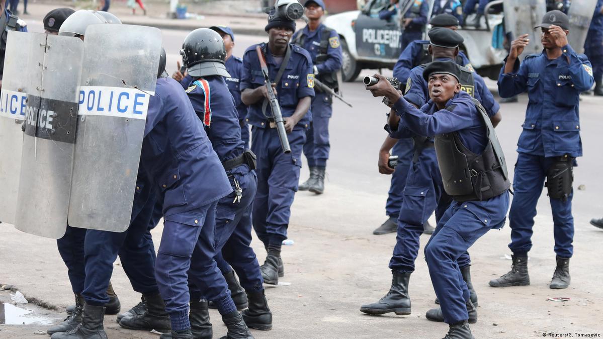 DR Congo protests: Police fire tear gas to disperse anti-Western  demonstrations in Kinshasa