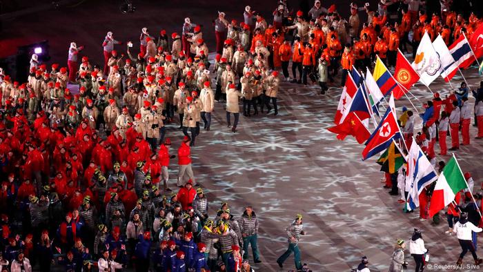 The 2018 Winter Olympic Games Wrap Up With Colorful Closing Ceremony Sports German Football And Major International Sports News Dw 25 02 2018