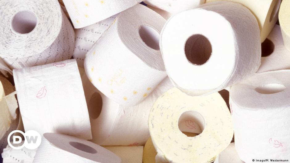 Town flushes last of 12-year toilet paper supply