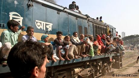 Bangladesch Risiko Bahnfahrt Dhaka-Narayanganj (bdnews24.com)