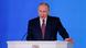 Putin durante seu discurso anual sobre o estado da nação em março de 2018 Putin durante seu discurso anual sobre o estado da nação em março de 2018