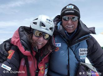 Ralf Dujmovits und Gerlinde Kaltenbrunner