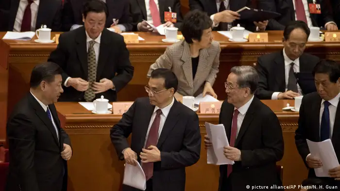 Xi Jinping, Yu Zhengsheng und Li Keqiang
