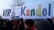 Banner proclaiming "We are Kandel" Banner proclaiming "We are Kandel"