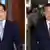 Kombobild Südkoreas Präsident schickt Sondergesandte nach Nordkorea