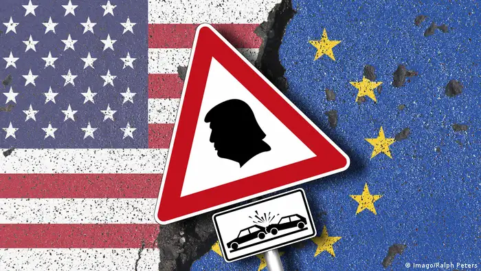 Symbold Handelskrieg USA EU