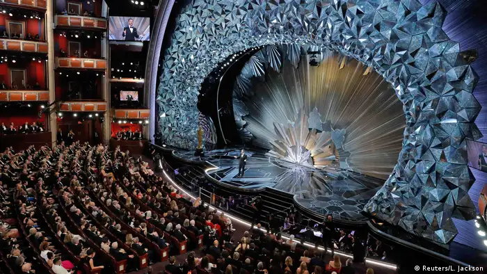 Der Saal und die große Bühne der Oscar-Verleihung 2018 (Reuters/L. Jackson)
