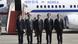 South Korean officials stand in front of a plane before flying to North Korea South Korean officials stand in front of a plane before flying to North Korea