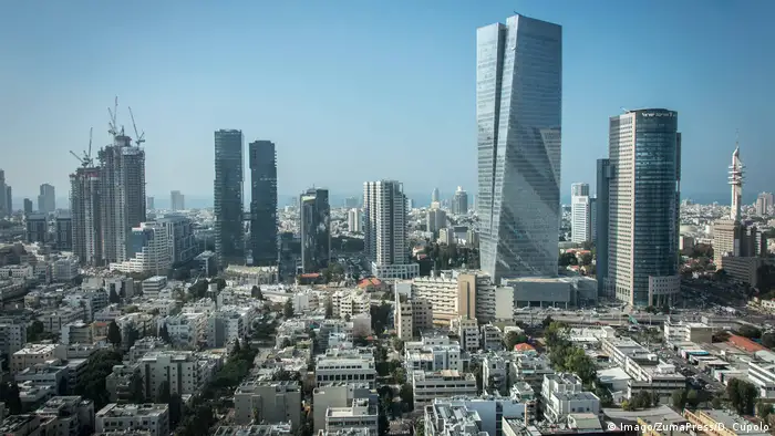 Israel Skyline von Tel Aviv (Imago/ZumaPress/D. Cupolo)
