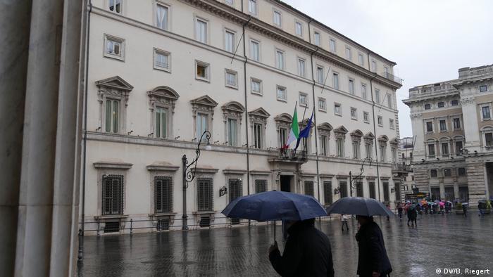 Italien Wahl | Palazzo Chigi, Sitz des Ministerpräsidenten in Rom
