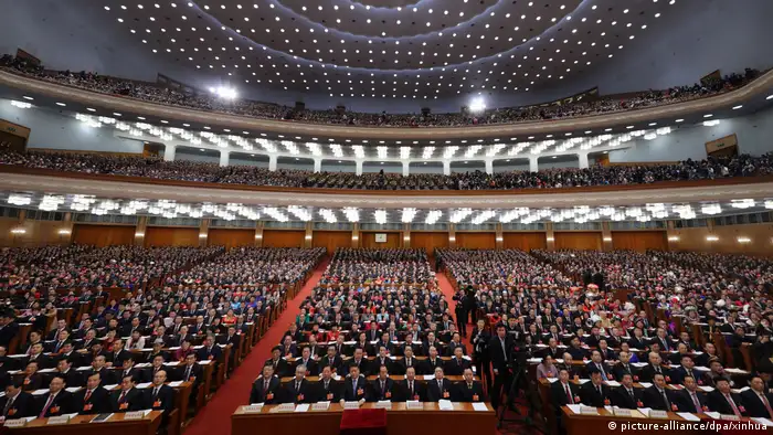 Chinas Volkskongress - Jahrestagung